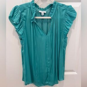 Current Air Margot Pleated Blouse